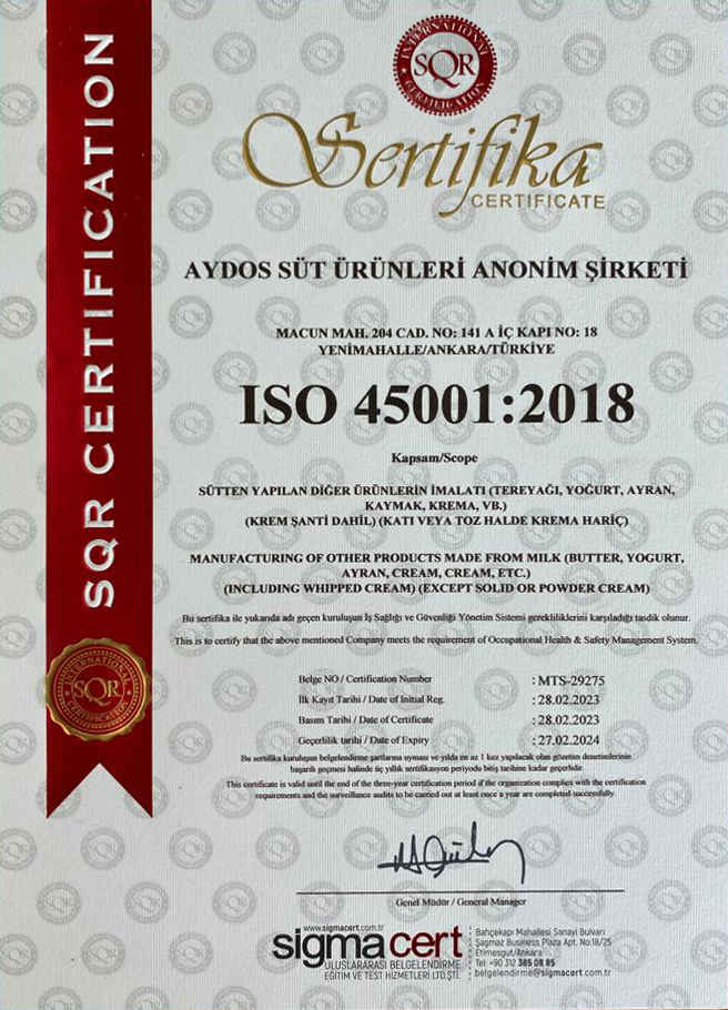 ISO 45001:2018